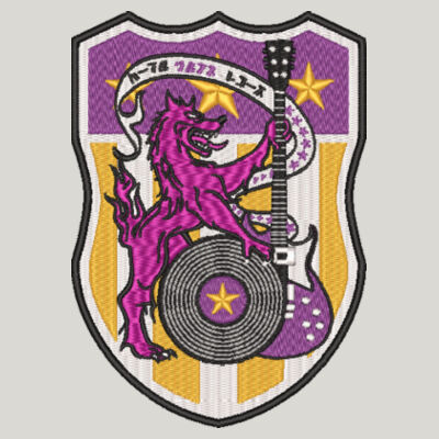 パープル ウルフズ レコーズ デザイン